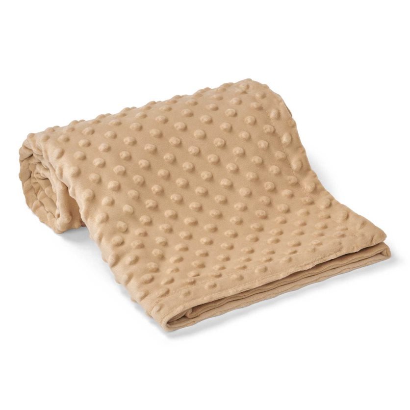 BH003 Minky Fleece Blanket - Camel