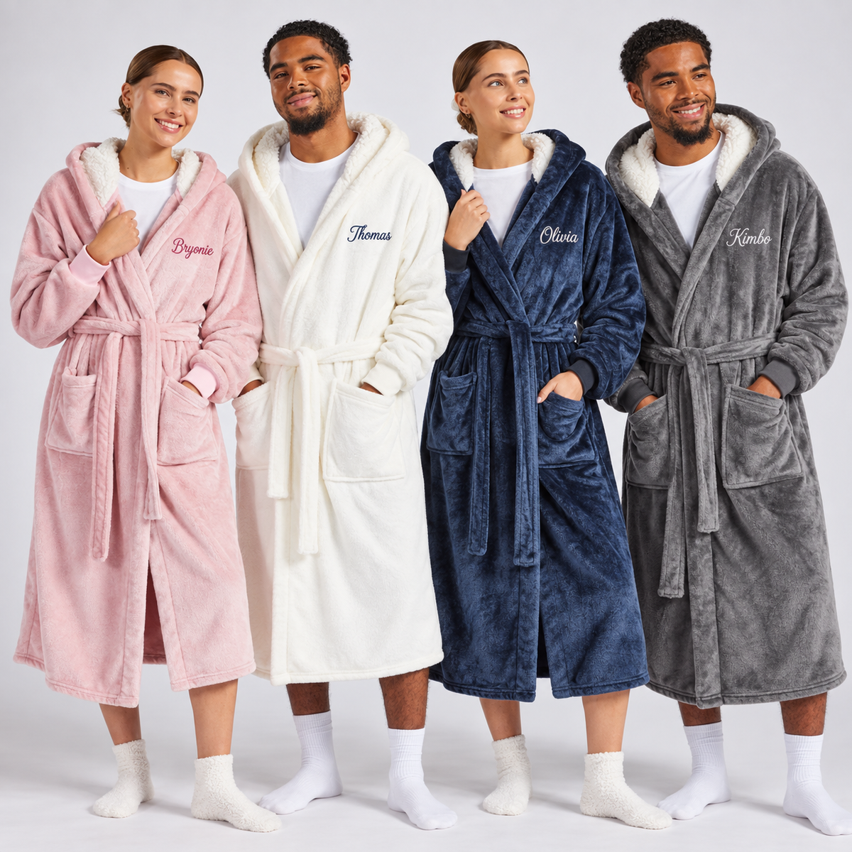 The Cloud Cuff Personalised Robe