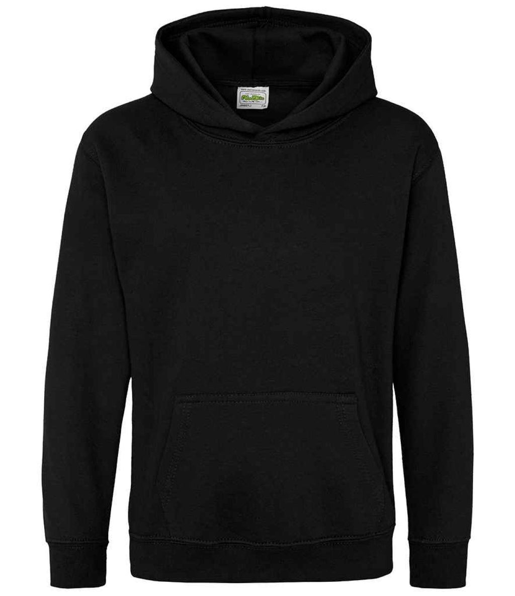 Everyday Kids Hoodie in Deep Black
