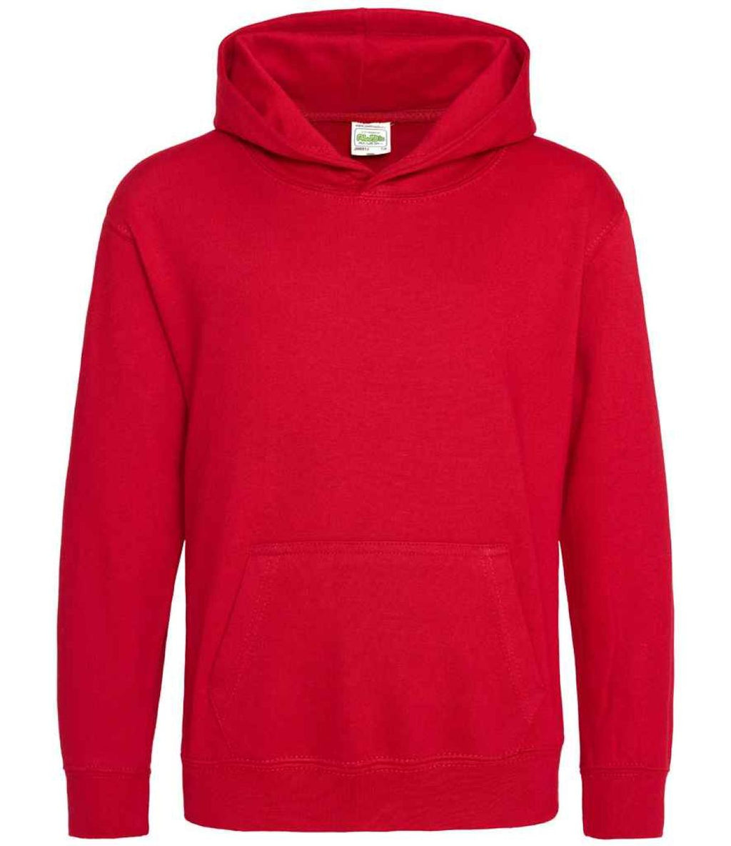 Everyday Kids Hoodie in Fire Red
