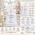 The Grace Christening Keepsake Wrap - Made With Meaning by Olivia