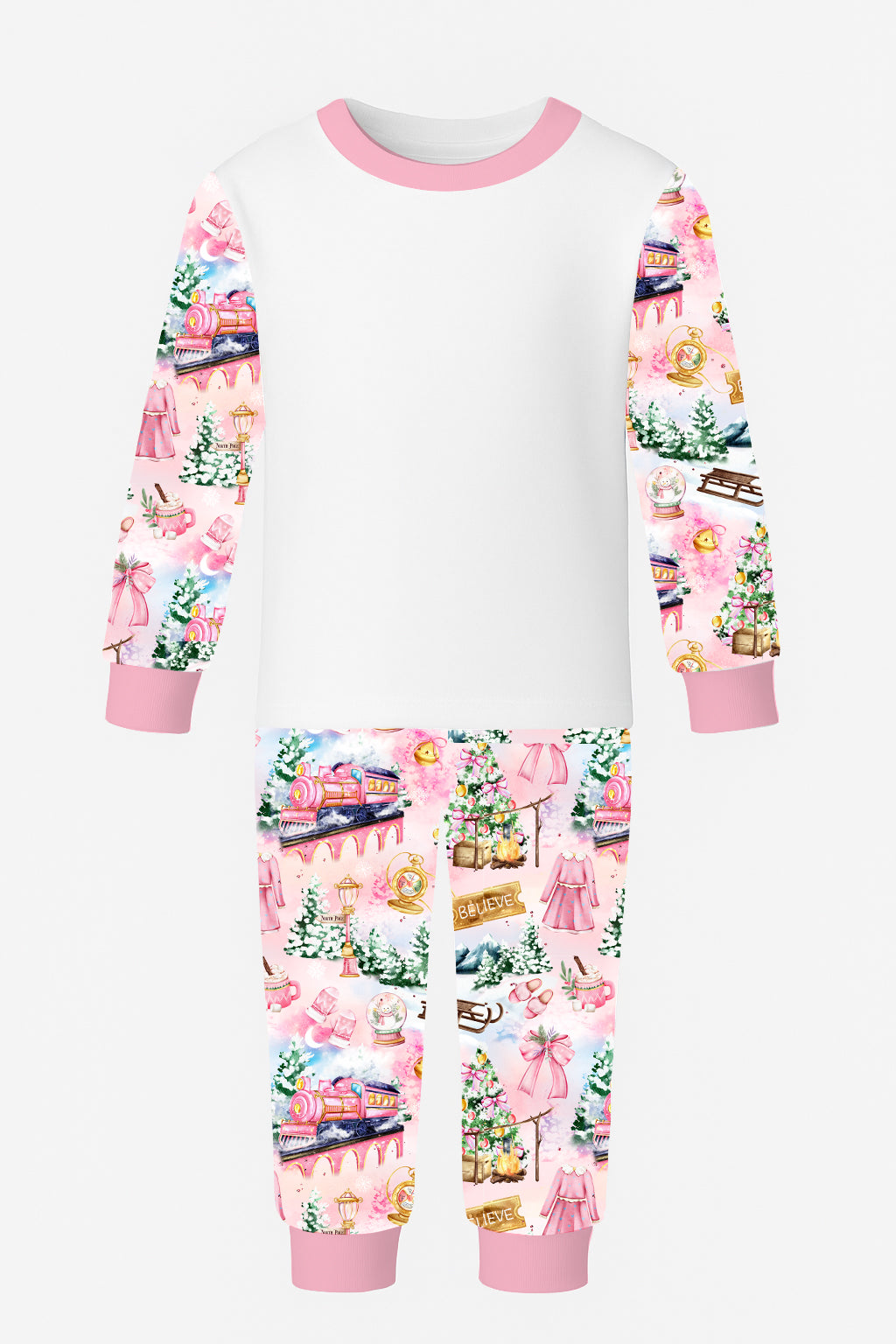 Hollyglow children’s Christmas pyjamas