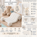 The Ivory Pom Pom Knitted Wrap - Made With Meaning by Olivia