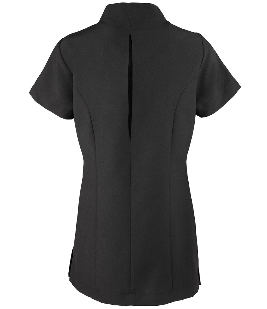 The Signature Workwear Tunic in black - back