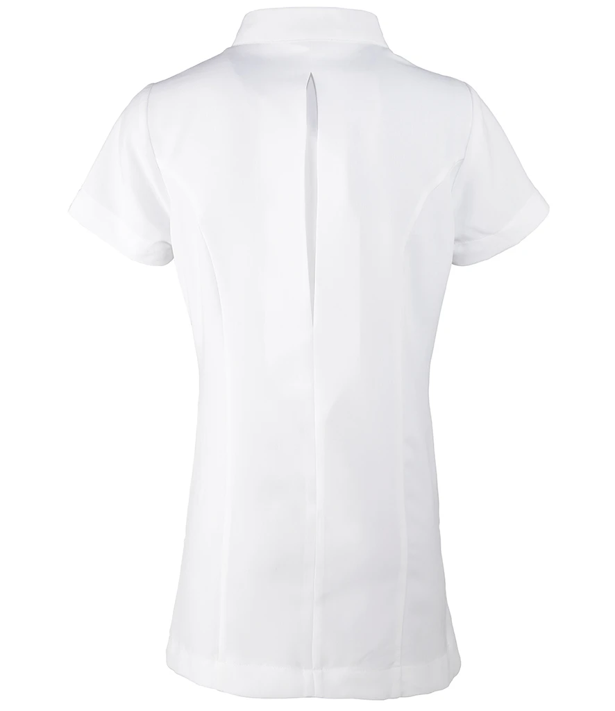 The Signature Workwear Tunic in white - back