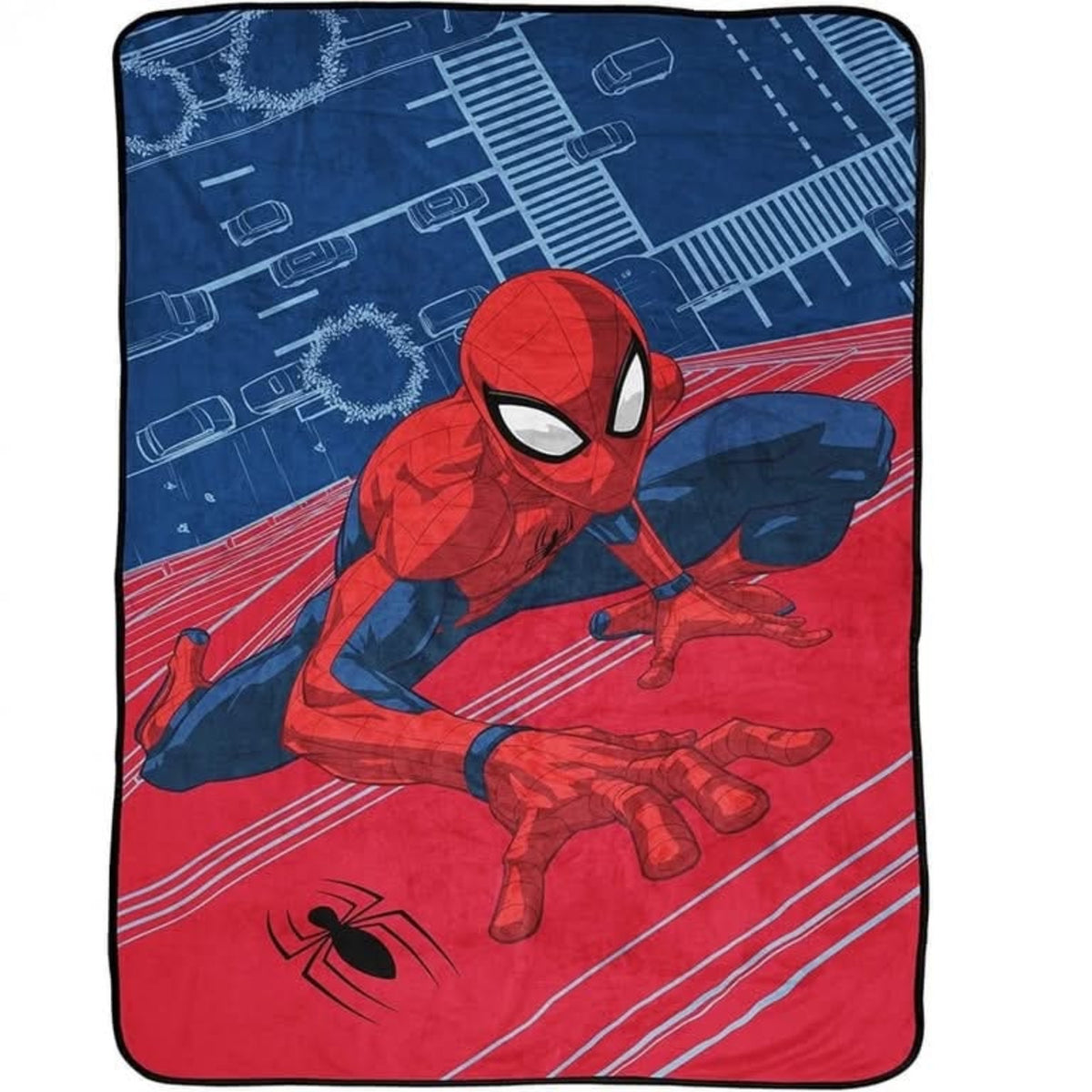Spider-Man kids character blanket reference image