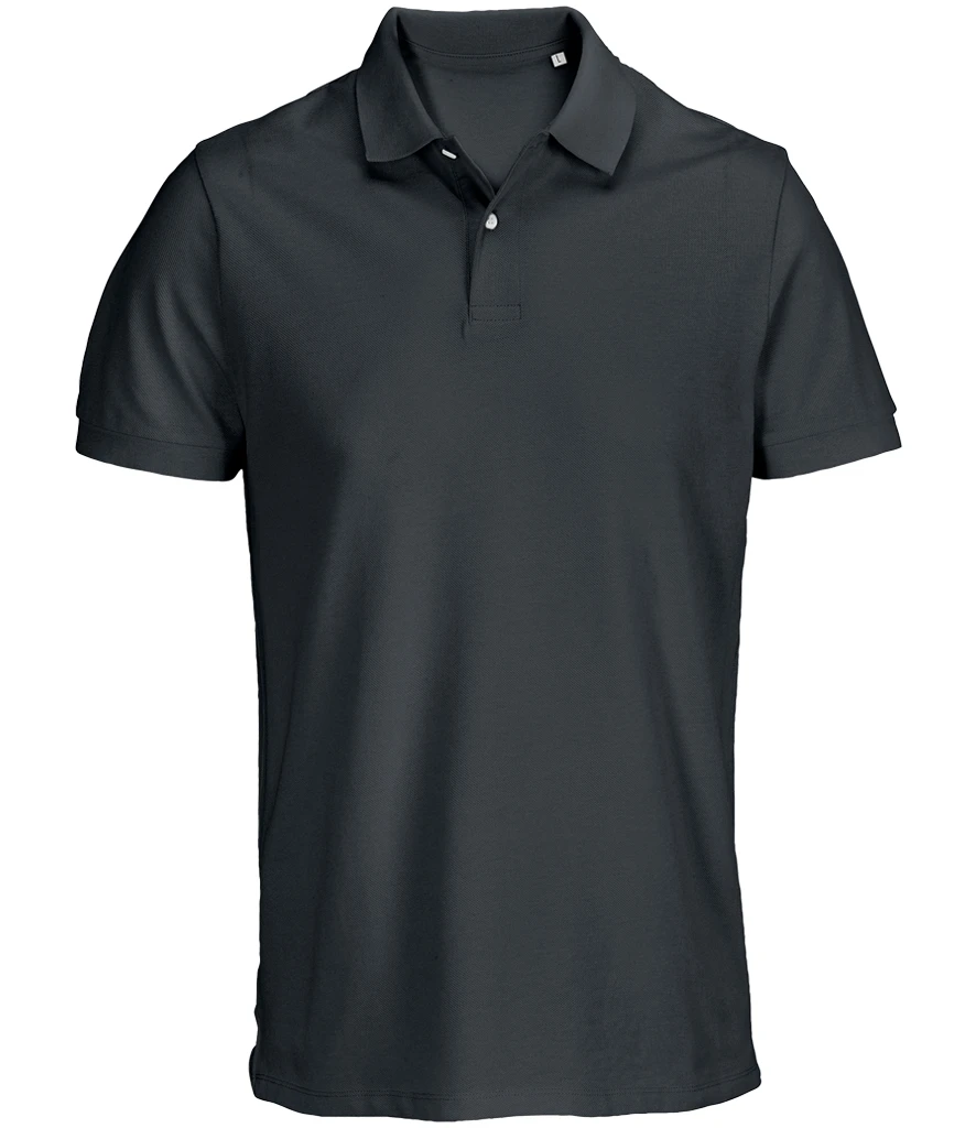 The Standard Workwear Polo in black