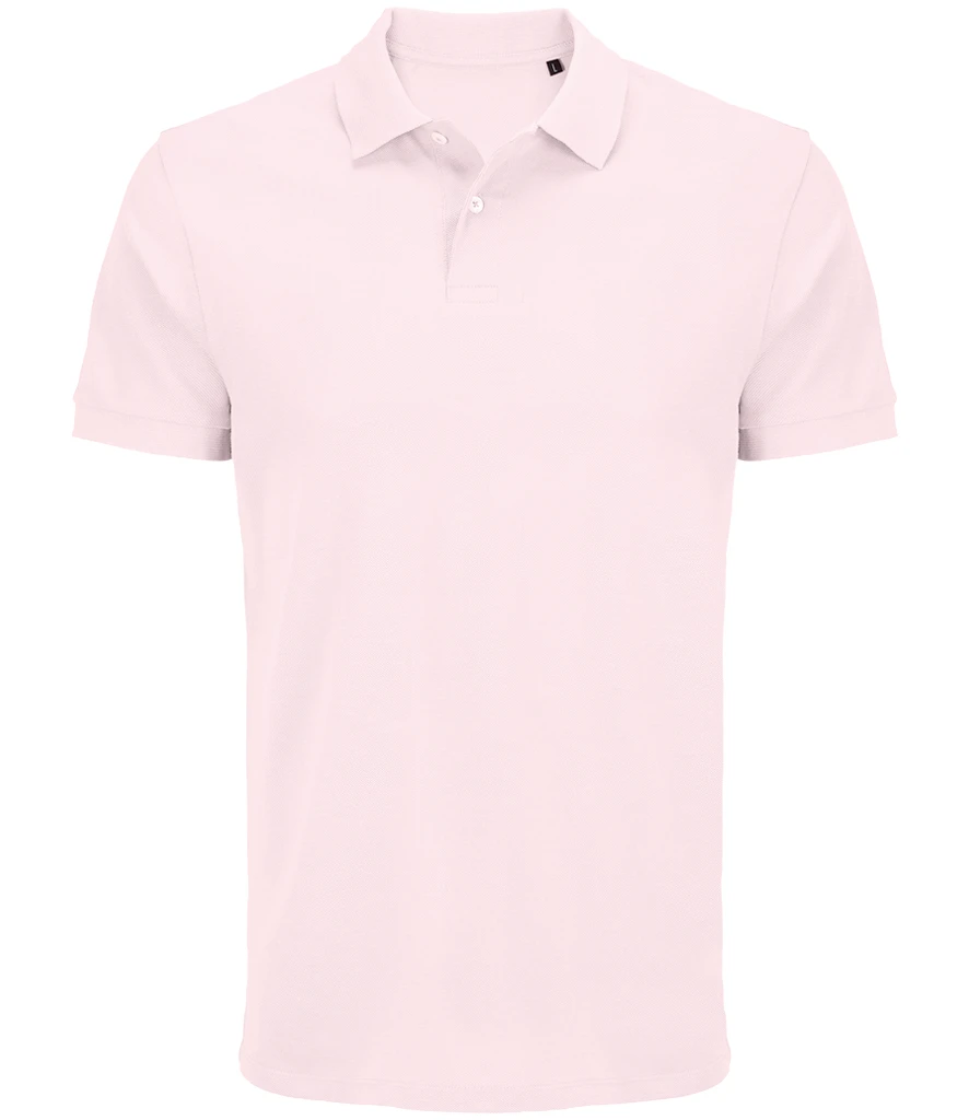 The Standard Workwear Polo in pale pink