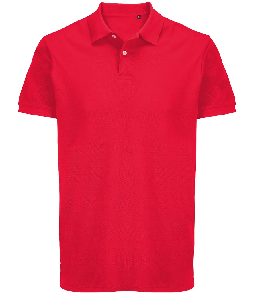 The Standard Workwear Polo in red